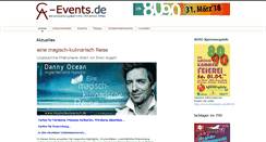 Desktop Screenshot of ca-events.de